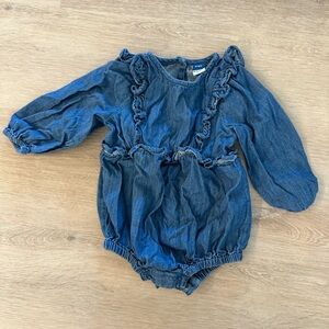 Old Navy Blue Kids One Piece Bodysuit